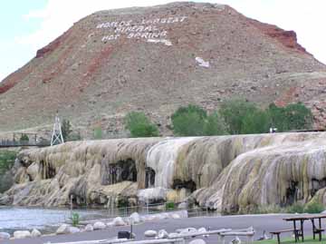 Runoff Thermopolis, WY -  Hotspring