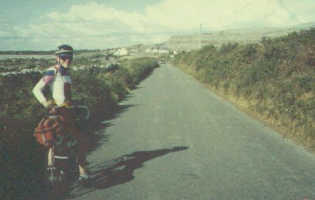 Jim on Bicycle Tour in Ireland 95