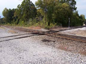 Railroad crossing - Corinth, MS