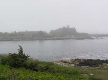 Bush Home in Mist Kennebunkport