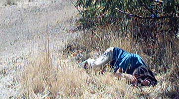 Lyuda loved to take naps anyware - Summer 2001