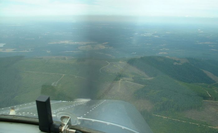 View from Cessna 170