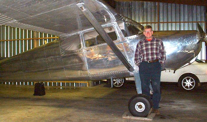 New hangar - also room for my car!