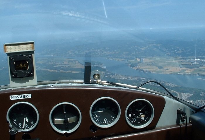 First solo cross-country