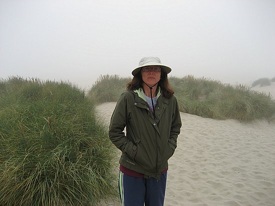 Nadis in fog at the coast