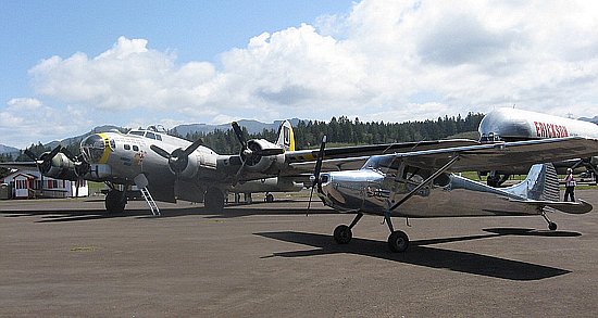 B-17 and C-170A